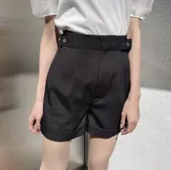 EATME イートミー ダブルベルトショートパンツ