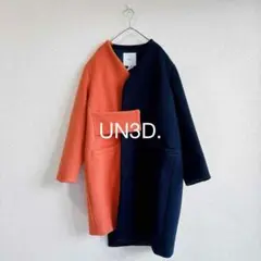 完売商品 UN3D. バイカラー コート ロングコート 2025年最新】un3d コート バイカラーの人気アイテム - メルカリ