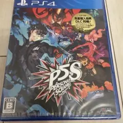 新品未開封シュリンク付き　PERSONA5 SCRAMBLE PS4 ペルソナ