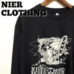 【美品】NieR CLOTHING ロングTシャツ glimmer XL ニーア