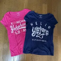 OLD NAVY☆横浜限定Tシャツ2枚セット