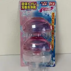 ライオンケミカル Pix 液体トイレ芳香洗浄剤 本体+替え ピーチの香り