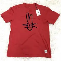 【新品タグ付き✨】ポールスミス Tシャツ レッド うさぎ 現行モデル 希少品 M