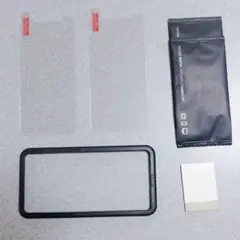 【2枚セット】ガイド枠付き iPhone11 pro 用 ガラスフィルム
