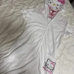 HELLO KITTY フード付きパジャマ ホワイト