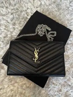 サンローラン saint laurent モノグラムチェーンバッグ 鞄