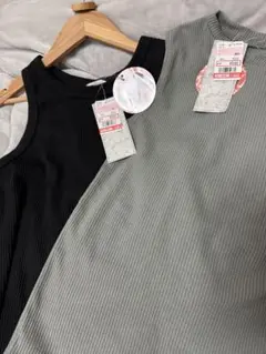 しまむら　タンクトップ　2種セット　新品未使用　タグ付き　M