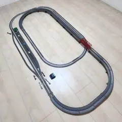 Nゲージ KATO ユニトラック 単線×複線レイアウト(高架線路・待避線ホーム)