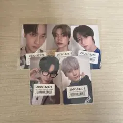 TXT ユニバ　ラキドロ　5枚セット
