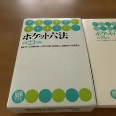 ポケット六法 平成23年版