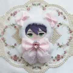 にじぱぺっと　ぬい服　着ぐるみ 10cm　くま耳【匿名配送】