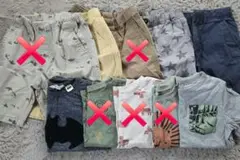 110サイズまとめ売り！Tシャツ・パンツ