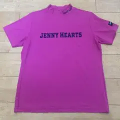 JENNY HEARTS ピンク ゴルフシャツ