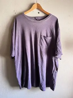 90s バナナリパブリック　グッドレギュラー　フェード　パープル　tシャツ　XL