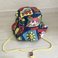 ♡グラグラ♡カラフルバケットハット　ハッピーちゃん　58センチ