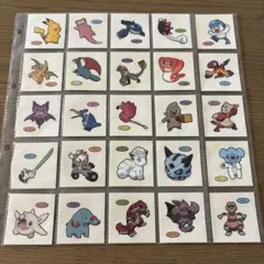 ポケモンパンシール　パウンド　7弾　コンプリート