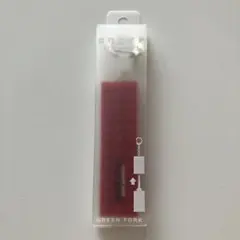 オノフ グリーン フォーク レッド 赤【新品未使用】レゴ調 キーホルダー