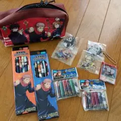 呪術廻戦 文房具,キーチェーンセット