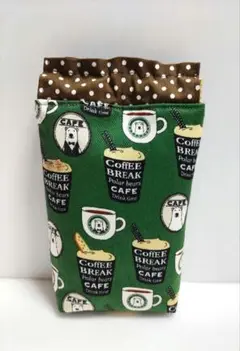 ハンドメイドメガネ口メガネケース　シロクマCafe