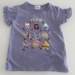 数回着用のみ美品　ギャビーのドールハウス　Tシャツ　パープル