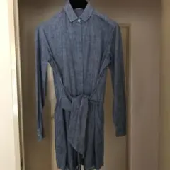 MSGN デニムシャツドレス