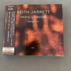 KEITH JARRETT PARIS/LONDON Testament 3CD