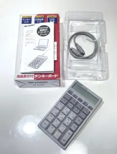 SHARP PS-K300P テンキーにもなる電卓 DOS/V PS/2ポート