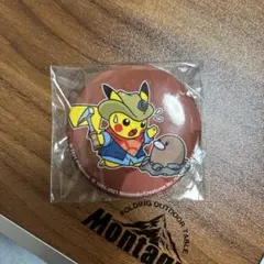 ポケモン化石博物館 缶バッジ ピカチュウ ディグダ