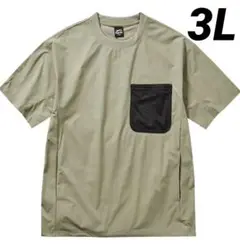 ② ワークマン Tシャツ 水陸両用 3L ベージュ ユニクロ GU ハーレー