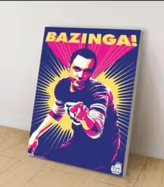ビッグバンセオリー 防水ポスター 新品