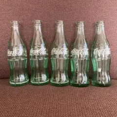 Coca-Cola グリーンガラス瓶 190ml 5本セット