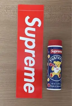 シュプリーム　ステッカー&シャボン玉