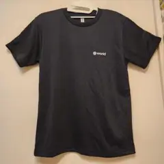 WORLD COIN glimmer 半袖Tシャツ Mサイズ 黒 ロゴ入り