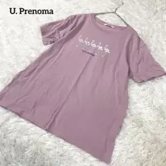 U. Prenoma　ユーピーレノマ　半袖Tシャツ　ピンク　L　1826