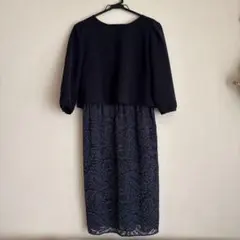 美品✨レナウン　プルオーバー付きワンピース