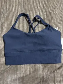 Lululemon Free to Be Long-Line Bra ネイビー6