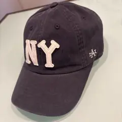 ベースボールキャップNYロゴアメリカンニー ドルエベッツフィールド USA