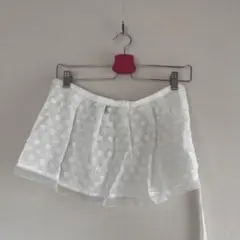 レース　レイヤードスカート