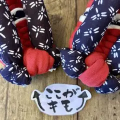 整体師が作った癒しの足半(あしなか)ぞうり (トンボ×赤)