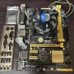 ASUS H81M-CとCore i5-4590、Core i5-4690K