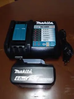 マキタ18V バッテリーBL1860B6.0Ah 急速充電器DC18RF