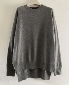 22AWフローレント ウールカシミアクルーネックニット