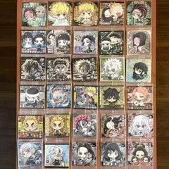 鬼滅の刃 ウエハース ディフォルメシール 全30種　30枚セット　新品未開封　②