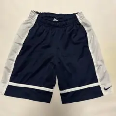 Nike ネイビー/ホワイト ハーフパンツ M 140-150cm