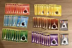 ポケモンカード エネルギーセット 62枚