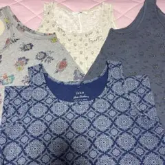 トップス　タンクトップ4枚