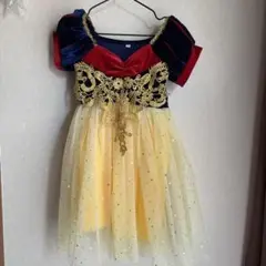 スノーホワイト風ドレス100サイズ