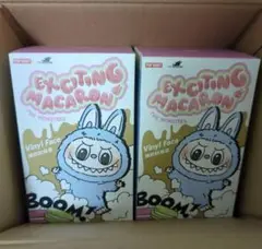 ポップマート ザ モンスターズ (ラブブ) エキサイティングマカロン ぬいぐるみ