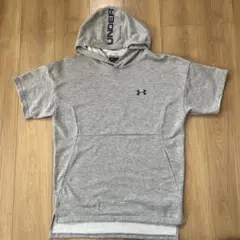 Under Armour フード付きTシャツ MD グレー