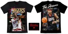 76ers アレン・アイバーソン Tシャツ.size L